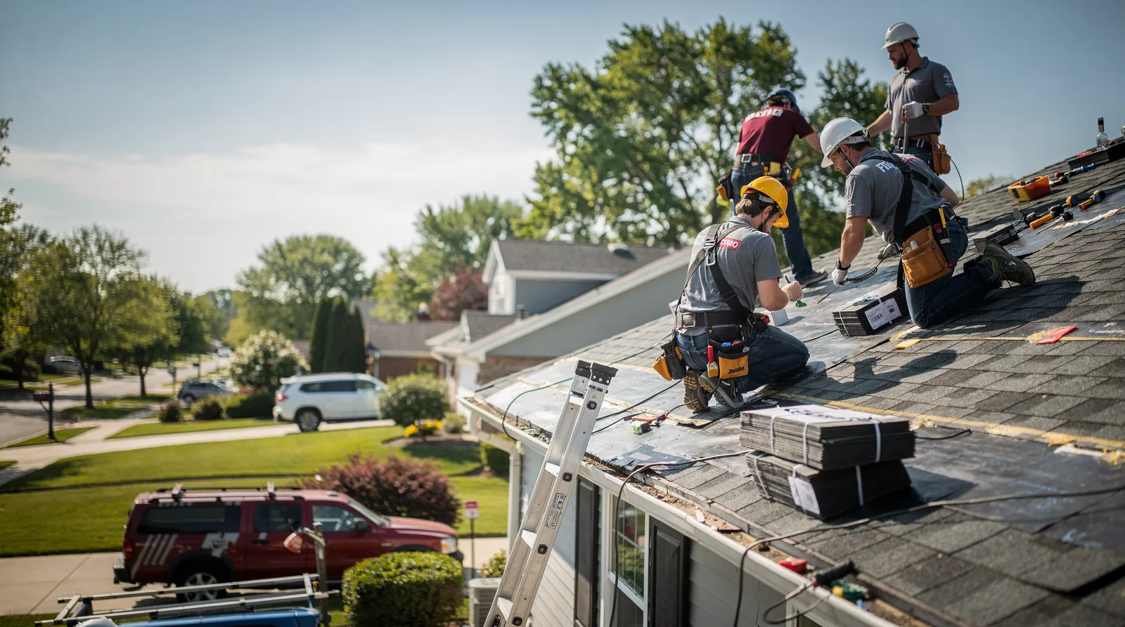 Roof Repair in Arlington, IL around you